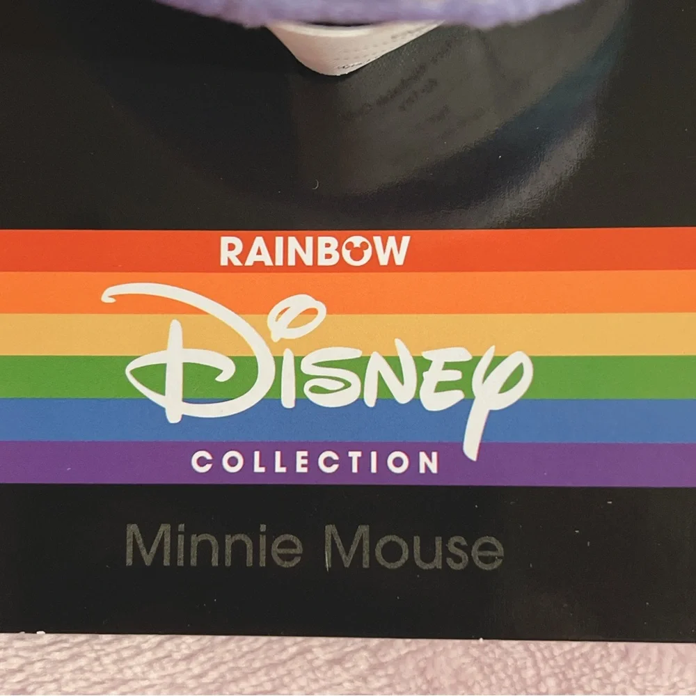 Disney Minnie Mouse Rainbow Collection Minnie Plush Clip - Picture 4 of 7